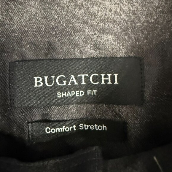 Bugatchi Shaped Fit Long Sleeve Button-Up Shirt – Comfort Stretch – Size XL - Picture 5 of 14